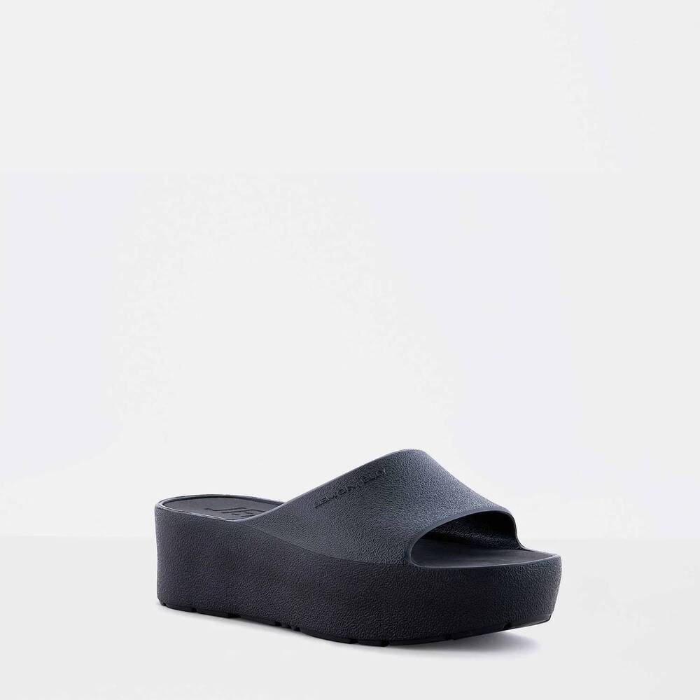 NEW LEMON JELLY women's sunny sandal in black